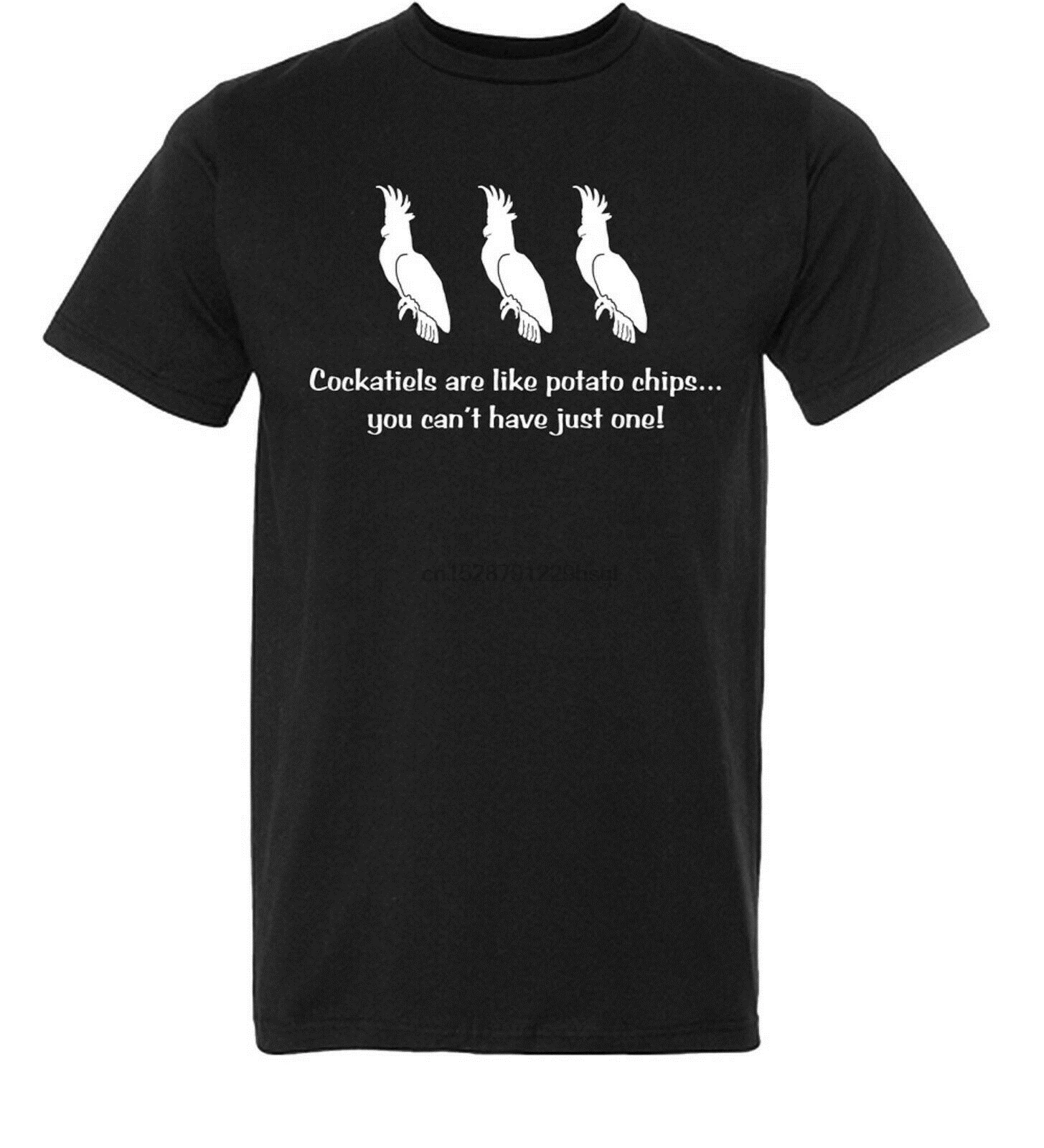 Чипскант для картофельных птиц Cockatiel имеет только один! Футболка подушка|Мужские