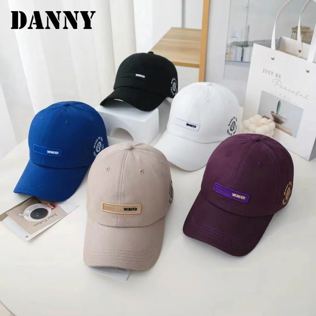 

Кепка с вышивкой женская, модная уличная бейсболка с большими полями в стиле хип-хоп, Уличная Повседневная Бейсболка унисекс, лето