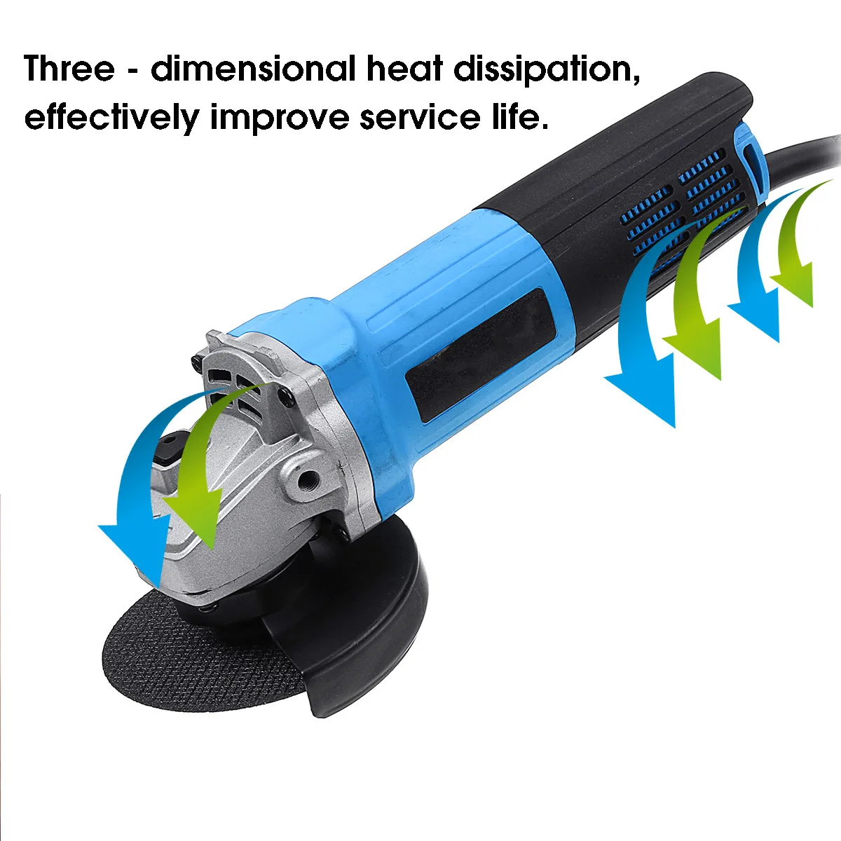 980 Вт 220 В многофункциональная угловая шлифовальная машина Eectric для резки и