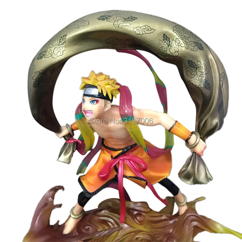 

16-18CM Anime Naruto Figure Naruto Sasuke Wind Son PVC Action Figure Doll Collectible Model Baby Toy Gift