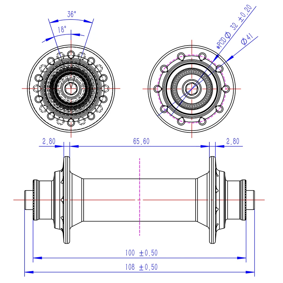 Легкий передние велосипедные втулки 20 ч для детей 10 11 скорость БЫСТРОРАЗЪЕМНАЯ QR