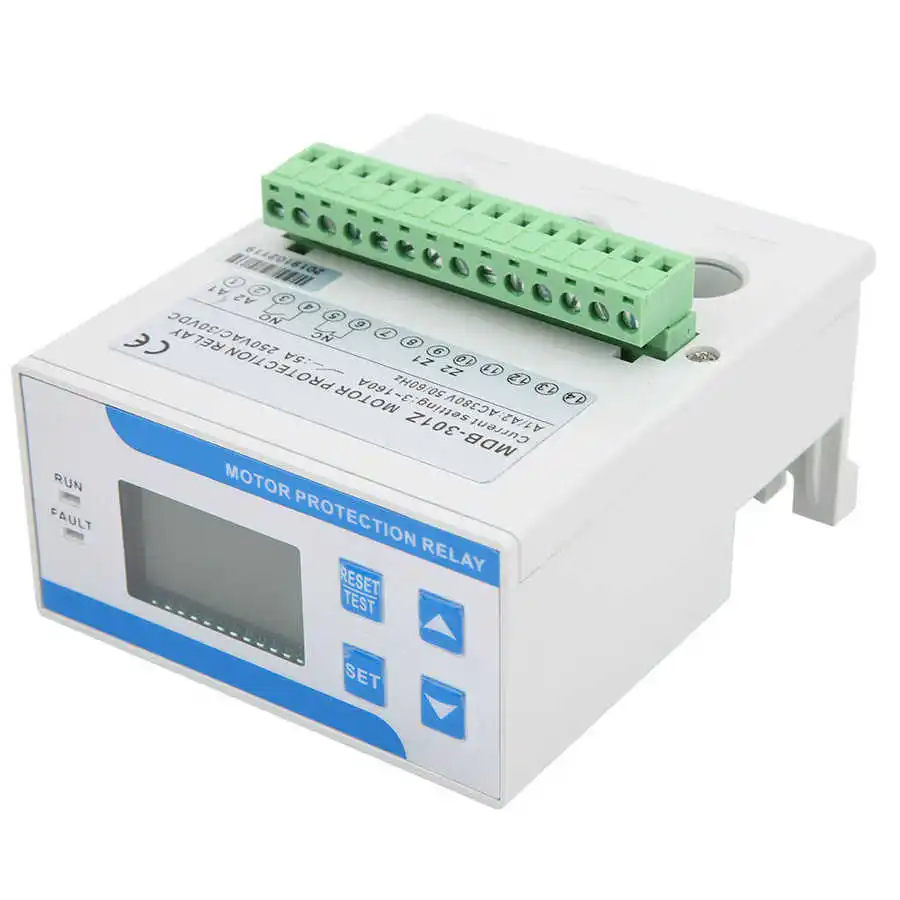 AC380V 3 160A цифровой х фазный над Напряжение под протектор мотора реле|Регуляторы