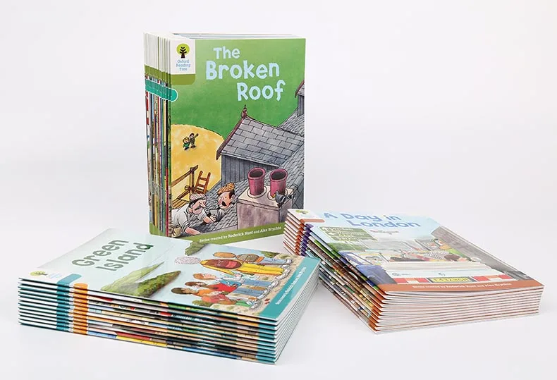 1 Set Of Random 10 Books 7-9 Level Oxford Reading Tree Rich Reading Help Children Read Pinyin English Story Picture Book