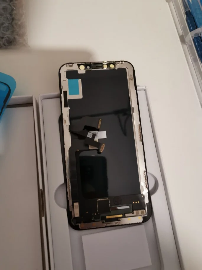 2 шт. EFaith AAA+++ качественный дисплей для iPhone X XR XS Max ЖК-экран Amoled с полным обзором высокой яркости черный DHL корабль