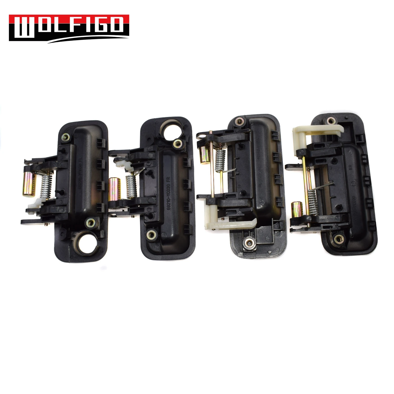 WOLFIGO Новые Бежевые ручки для Toyota Camry 1997 2001 передние и задние наружные дверные