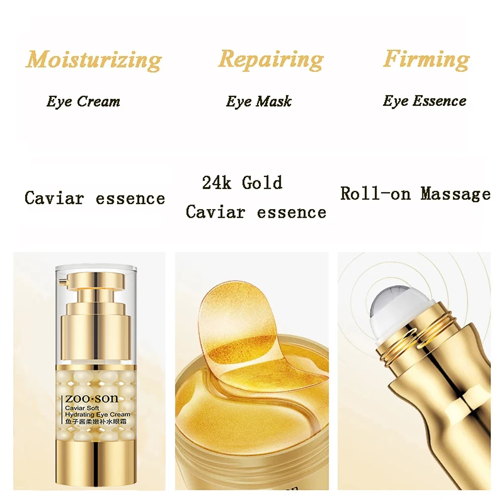 

Eye Cream Serum Anti Aging Massage Eye Serum Remove Dark Circle Eye Patches Moisturizing Anti Puffiness Eye Skin Care Sets