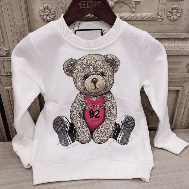 Модная семейная одежда осенне зимний детский свитер футболка с длинным рукавом