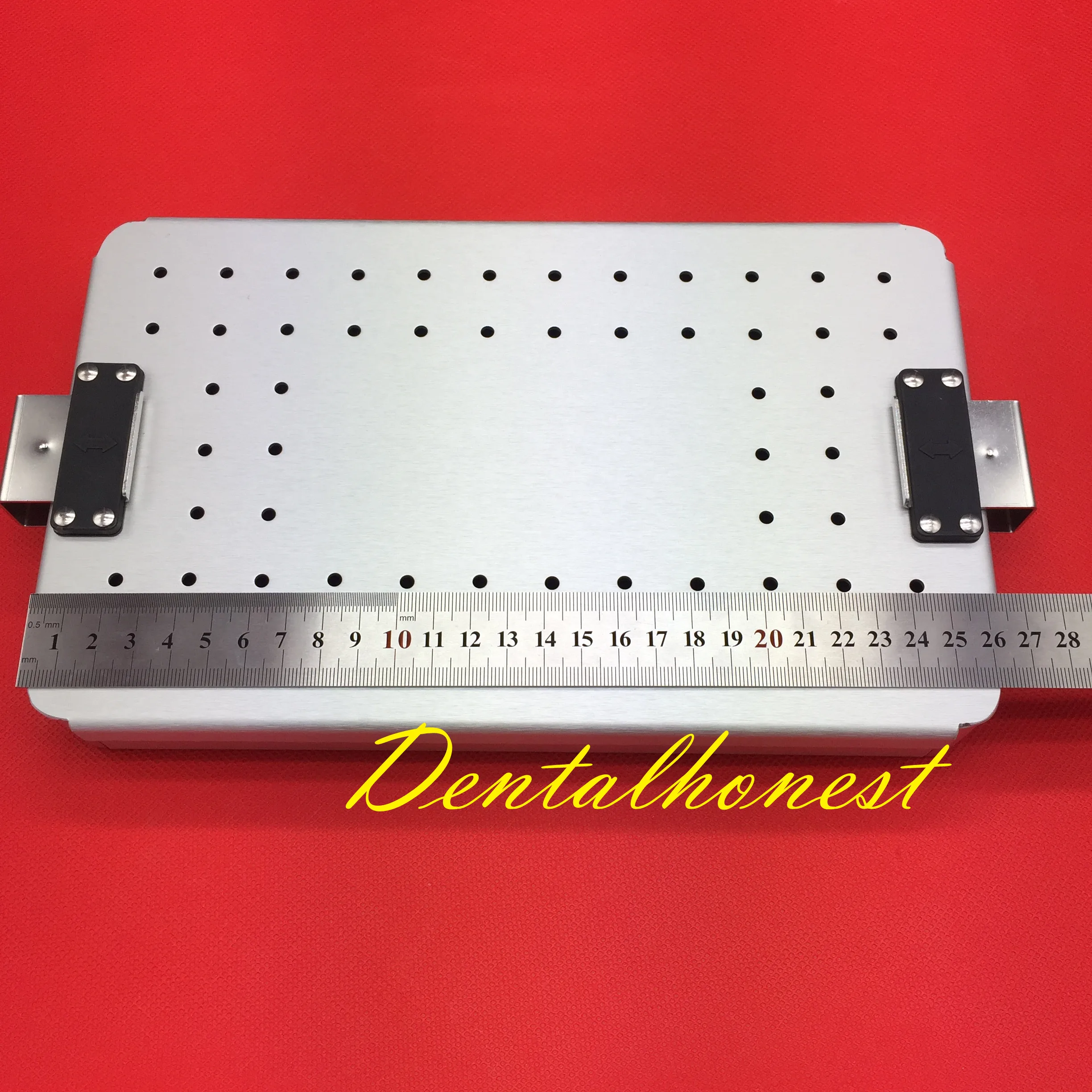 1 Набор Серебристый Алюминиевый сплав чехол для стерилизации коробка