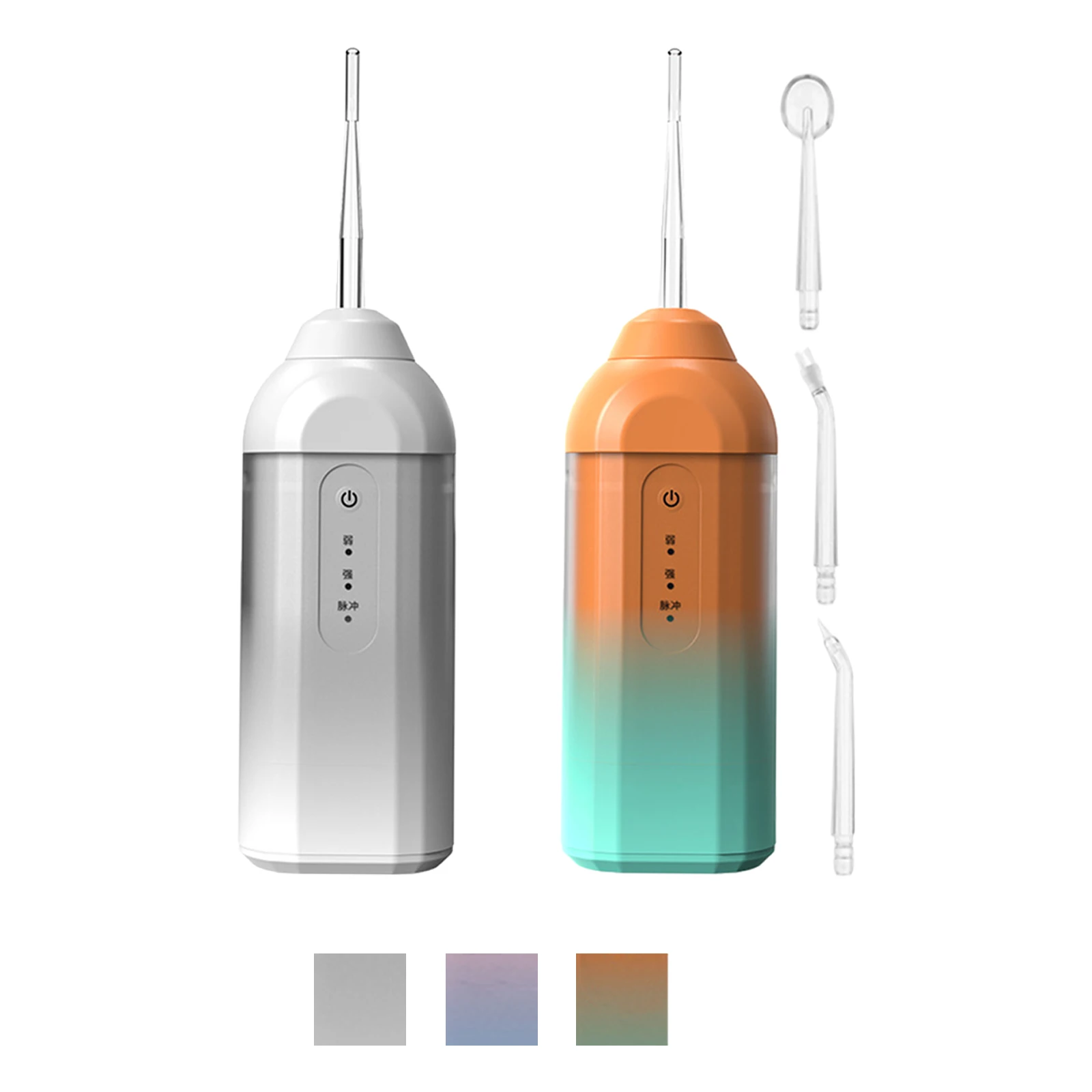 

Portable Oral Irrigator Remove Food Residue 200ml Cordless Electric Teeth Cleaner Wash Worry Free Deep cleansing