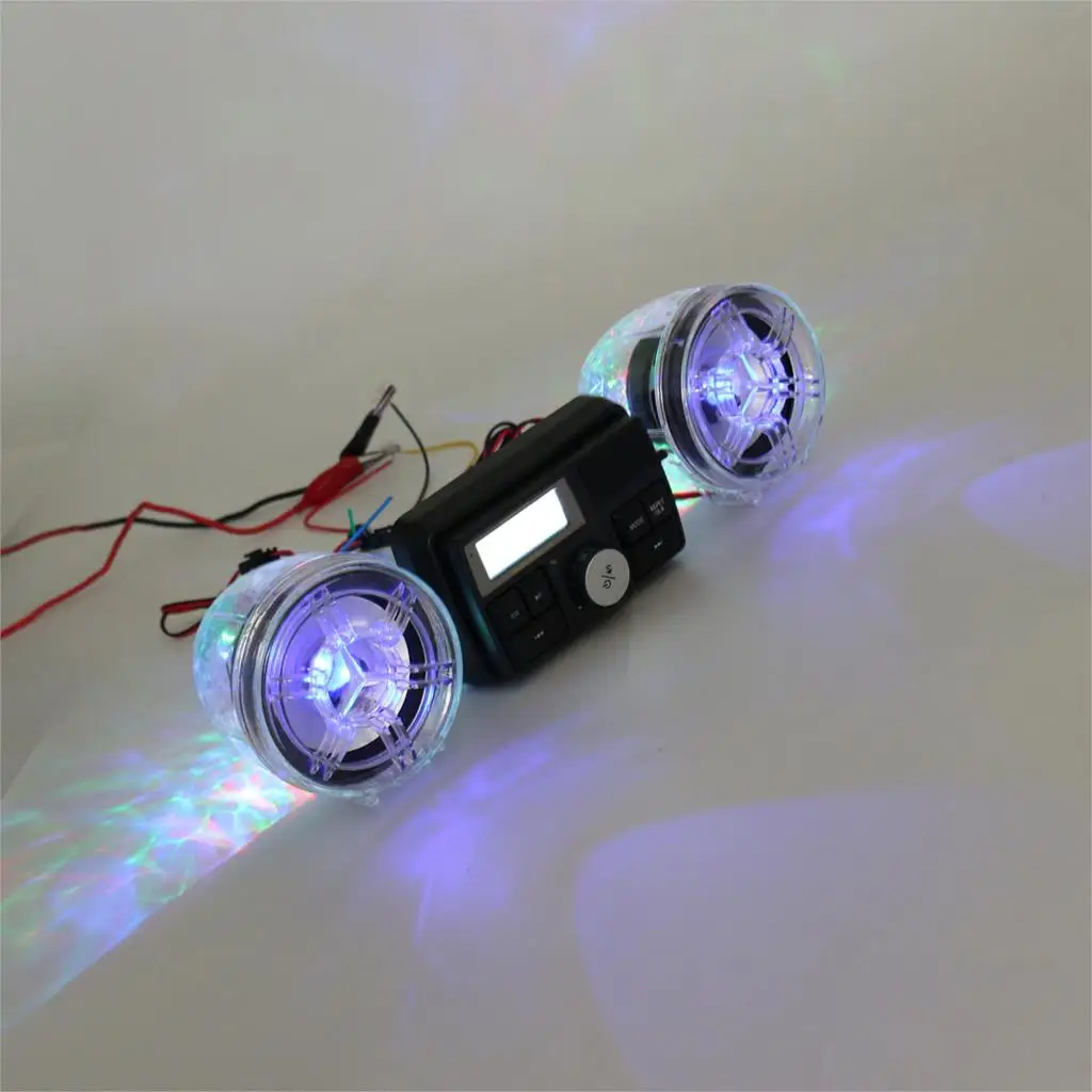 Руль автомобиля аудио Радио стерео 2X колонки музыкальный усилитель