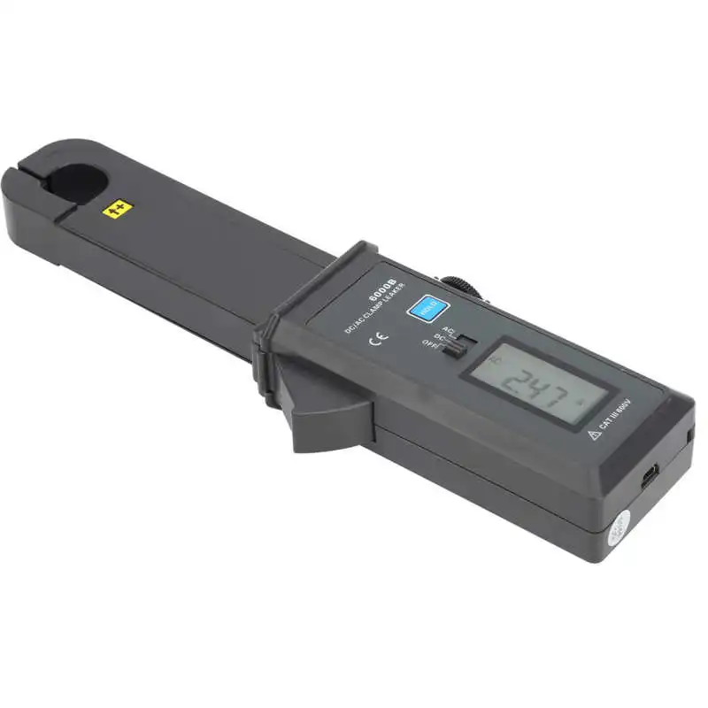 ETCR6000B AC/DC ток утечки клещи 0mA 60.0A Бесконтактный автомобильный зажим протечек