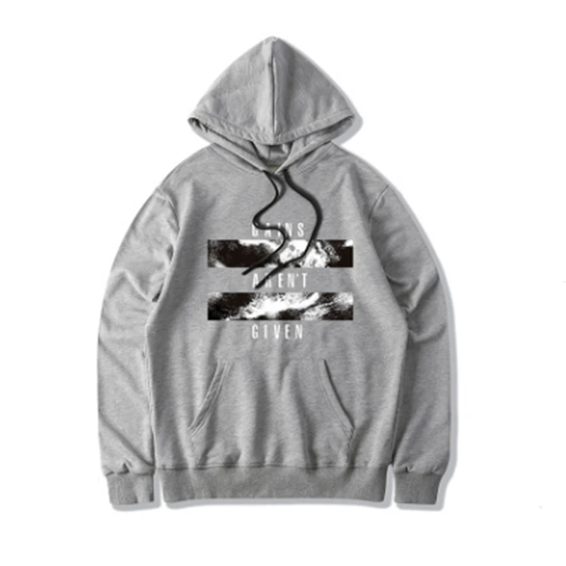 

Men's Hoodie Fashion Casual Pullover High Quality Cotton Autumn Winter 2021 Fashion New Sportswear Hip Hop Style