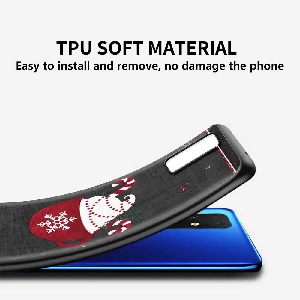 merry christmas new year silicone phone case for funda samsung galaxy a51 a21s a71 a12 a31 a52 a41 a32 a72 5g a02s a11 a02 cover free global shipping