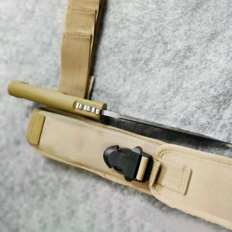 

HOT DEALS Field Officer Fixed Blade Kraton Handle Knife A8 Blade High Hardness Outdoor Exploration Necessary Knives Extrema