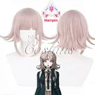 Danganronpa V3 убийства гармонии Chabashira тенко Для женщин Косплэй парик для косплея данганронпа Уганда-Tenko Chabashira Хэллоуин Косплэй волосы + се