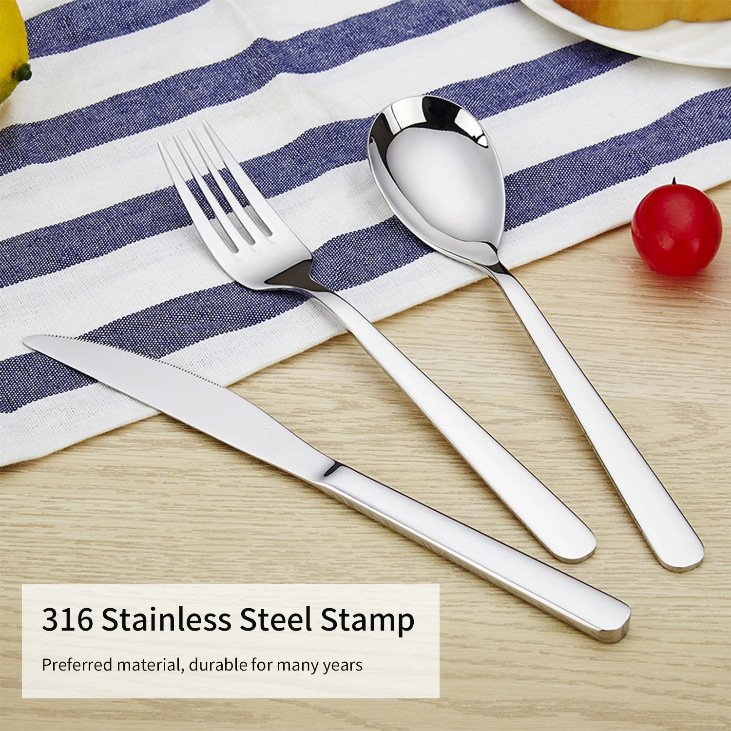 Набор столовых приборов набор ножей из нержавеющей стали Десертные столовые