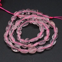 top quality natural stone beads rose quartzs loose crystal bead for jewelry making handmade bracelet necklace gifts