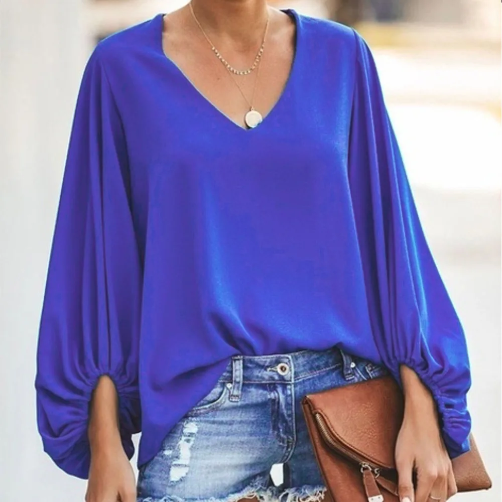 Рубашка размера плюс 5xl 4xl женская шифоновая блуза большого Blusa Verde Blusas Mujer Largas Tallas