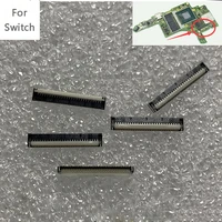 10 pcs replacement for ns switch console mother board to lcd display screen flex cable clip ribbon connector socket
