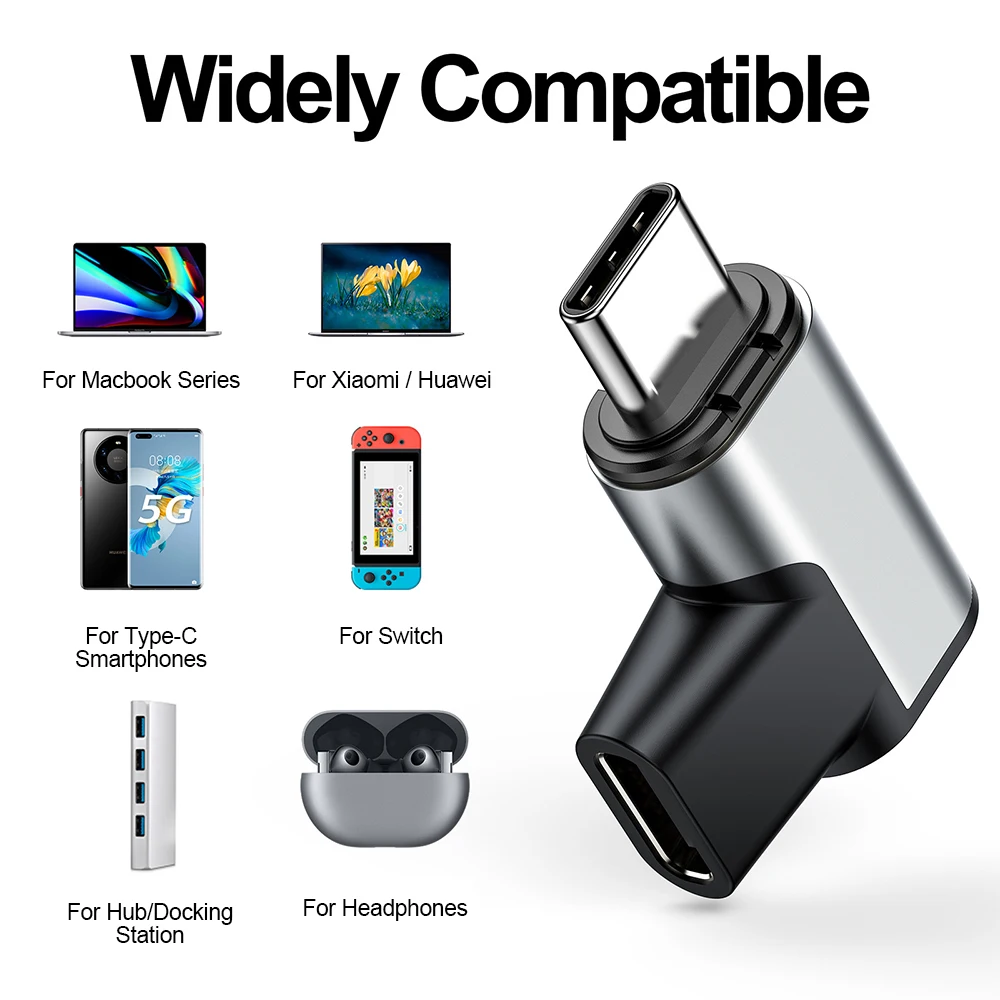 Магнитный адаптер 24 Pin Type-C USB 3. 0 10Gbs конвертер PD 3 1 Вт Быстрая зарядка 4K HD