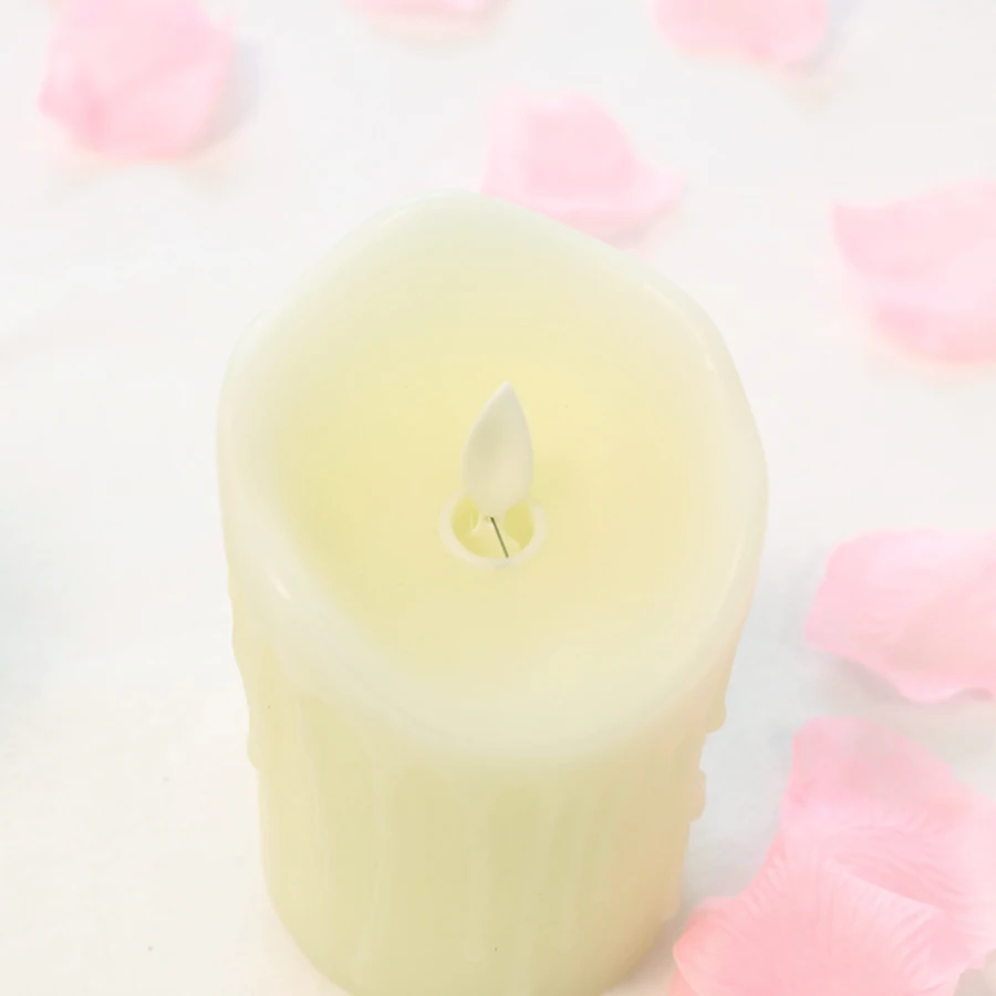 1 шт. светодиодный электронная беспламенная свеча с дистанционным управлением