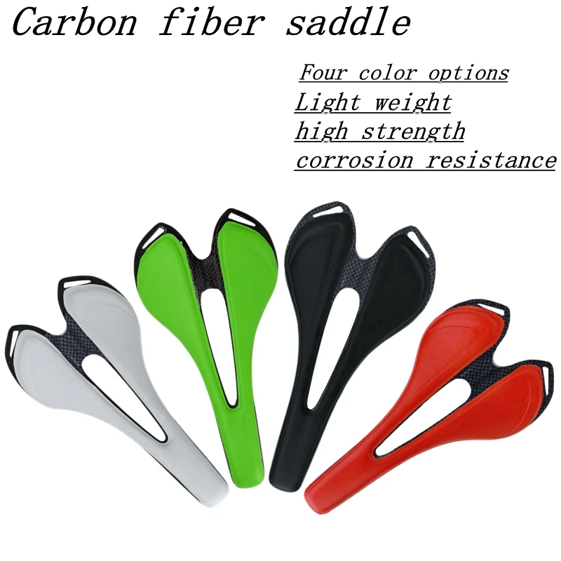 

full carbonfiber+Leather fiber road mountain bike saddle seat cushion Carbon saddle bicycle saddle