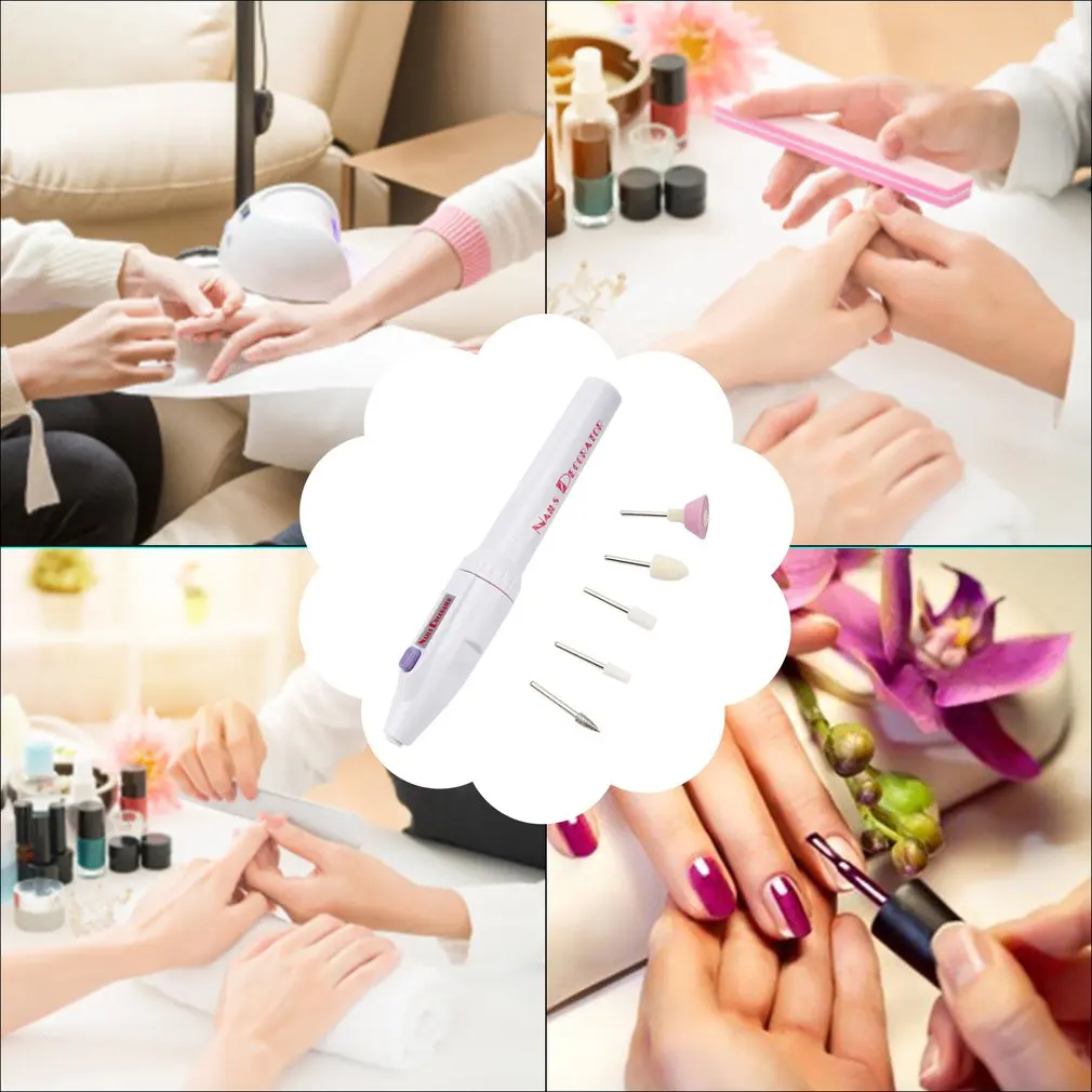 

Simple Nail Model Electric Polisher Manicure Tools Lightweight Design Comfortable Pedicure Manicure
