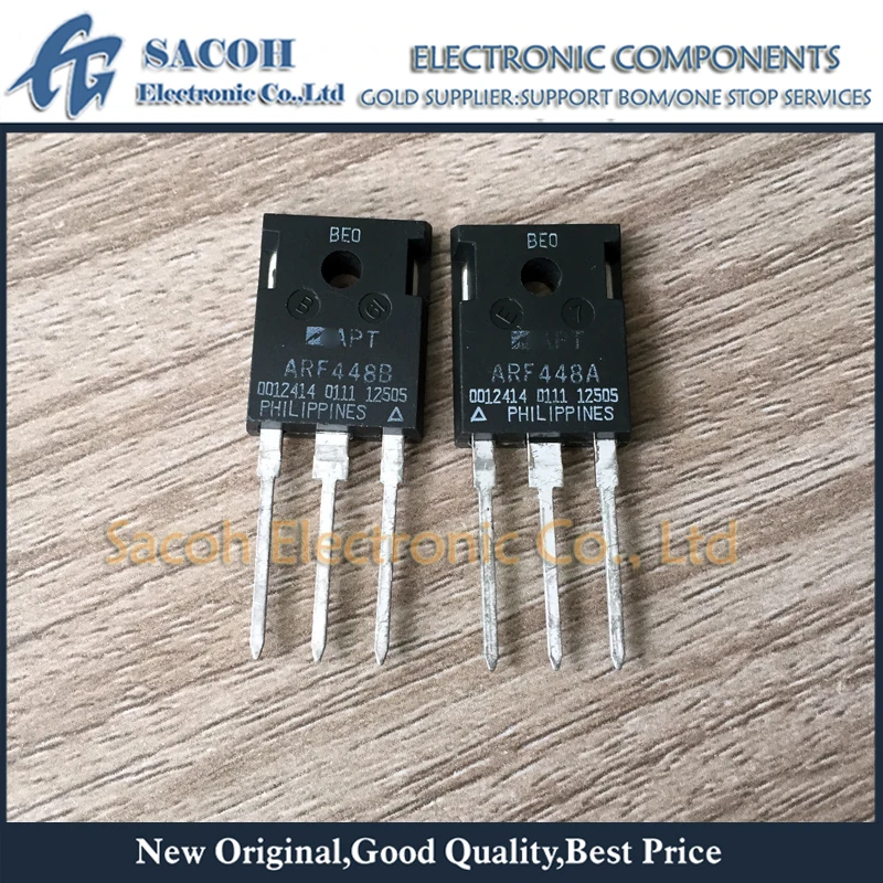 1 пара транзисторов ARF448A + ARF448B или ARF448AG + ARF448BG ARF448 TO-247 15A 450V RF Power MOSFET