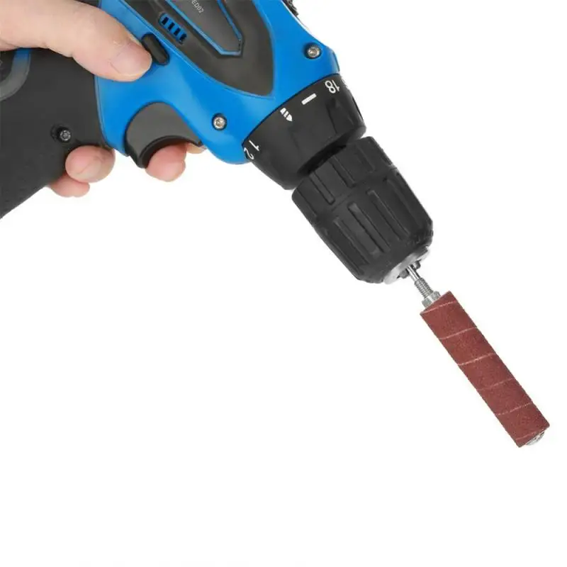 

NEW-20pcs/set Sanding Drum Set Drum Sander Kit Including Abrasive Sleeves Drum Rubber Mandrels for Drill Press Woodworking Kit