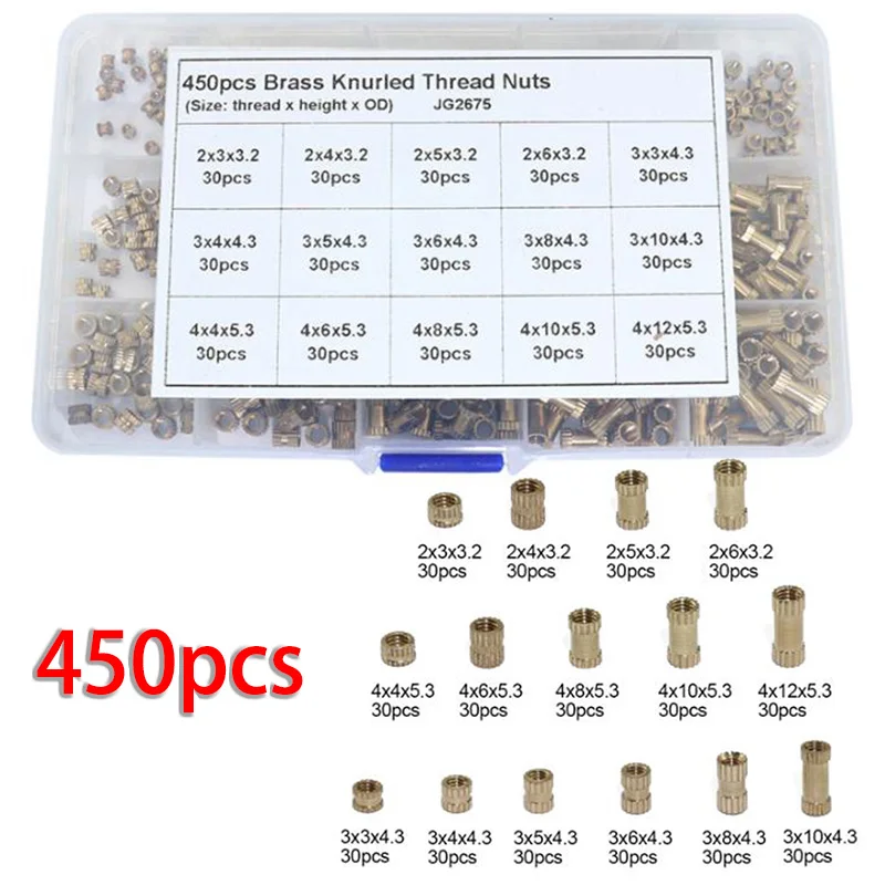 450 шт. набор для насадок из латуни шт|Детали инструментов| |
