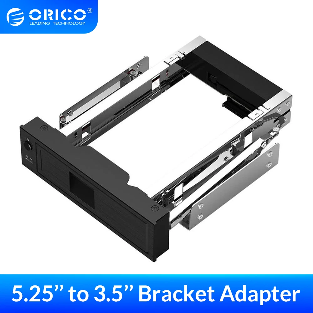 Кронштейн для внутреннего жесткого диска ORICO переходник с 5 25 на 3 дюйма SATA HDD
