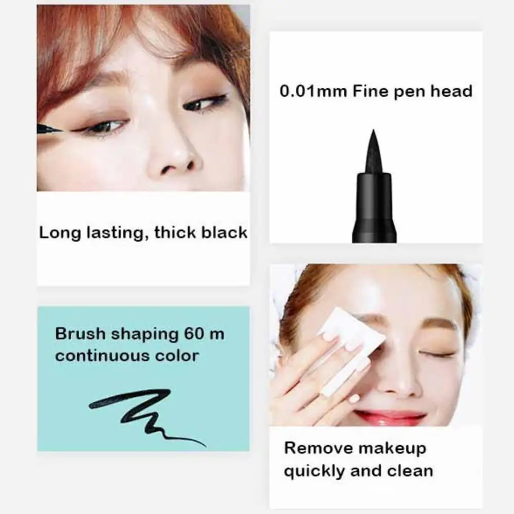 Водостойкая жидкая долгостойкая подводка для глаз новинка горячая Распродажа 12