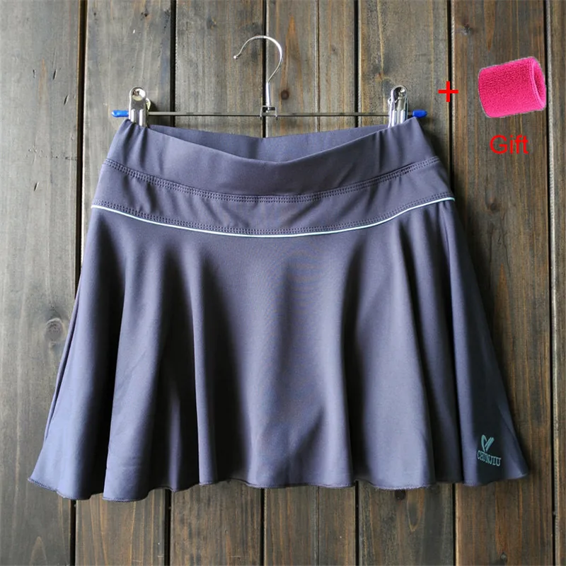 Юбка штаны Женская для бадминтона Спортивная драпированная юбка