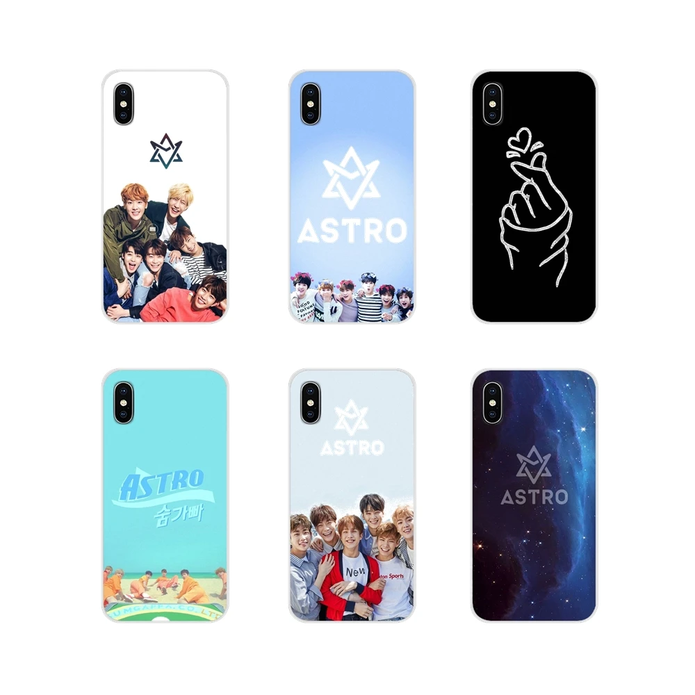 KPOP ASTRO в форме сердца K POP прозрачный ТПУ чехол для Samsung A10 A30 A40 A50 A60 A70 M30 Galaxy Note на