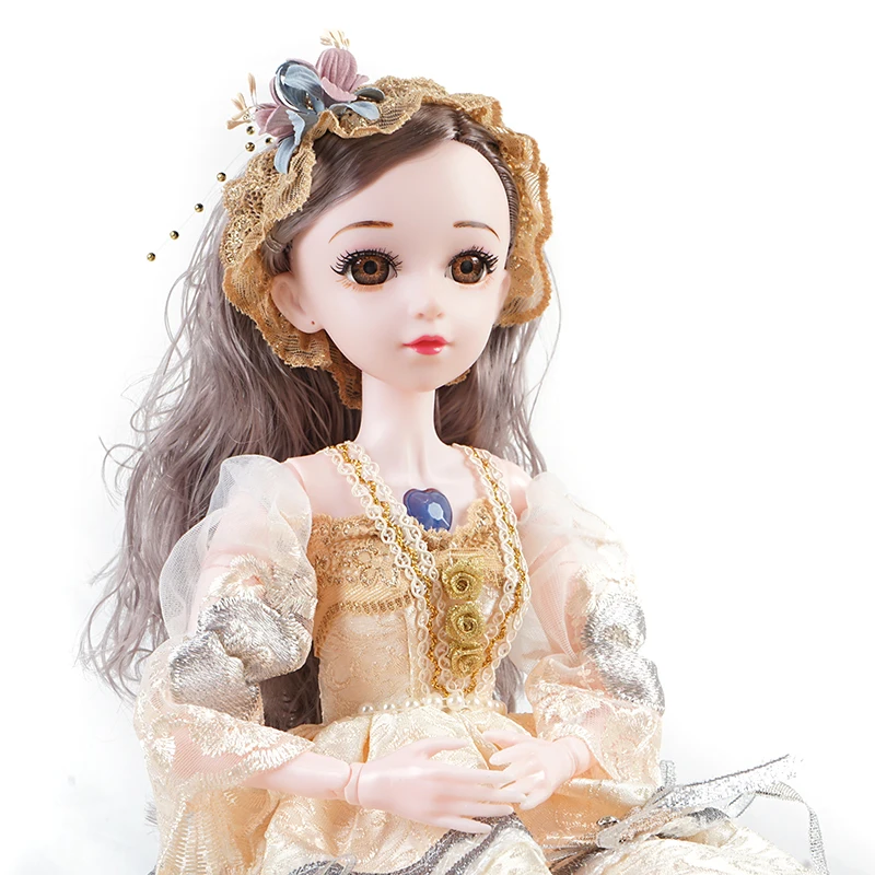 Кукла Liang Guan BJD, 1/3 sd-куклы, 18 дюймов, 18 шариковых шарнирных кукол с одеждой, наряд, обувь, парик, макияж для волос, лучший подарок для девочек от AliExpress RU&CIS NEW