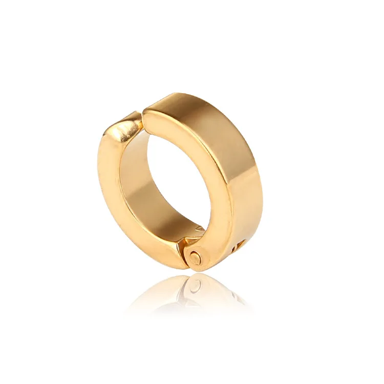 1 шт не пирсинг серьги из титановой стали клип круглый аксессуары для ванной