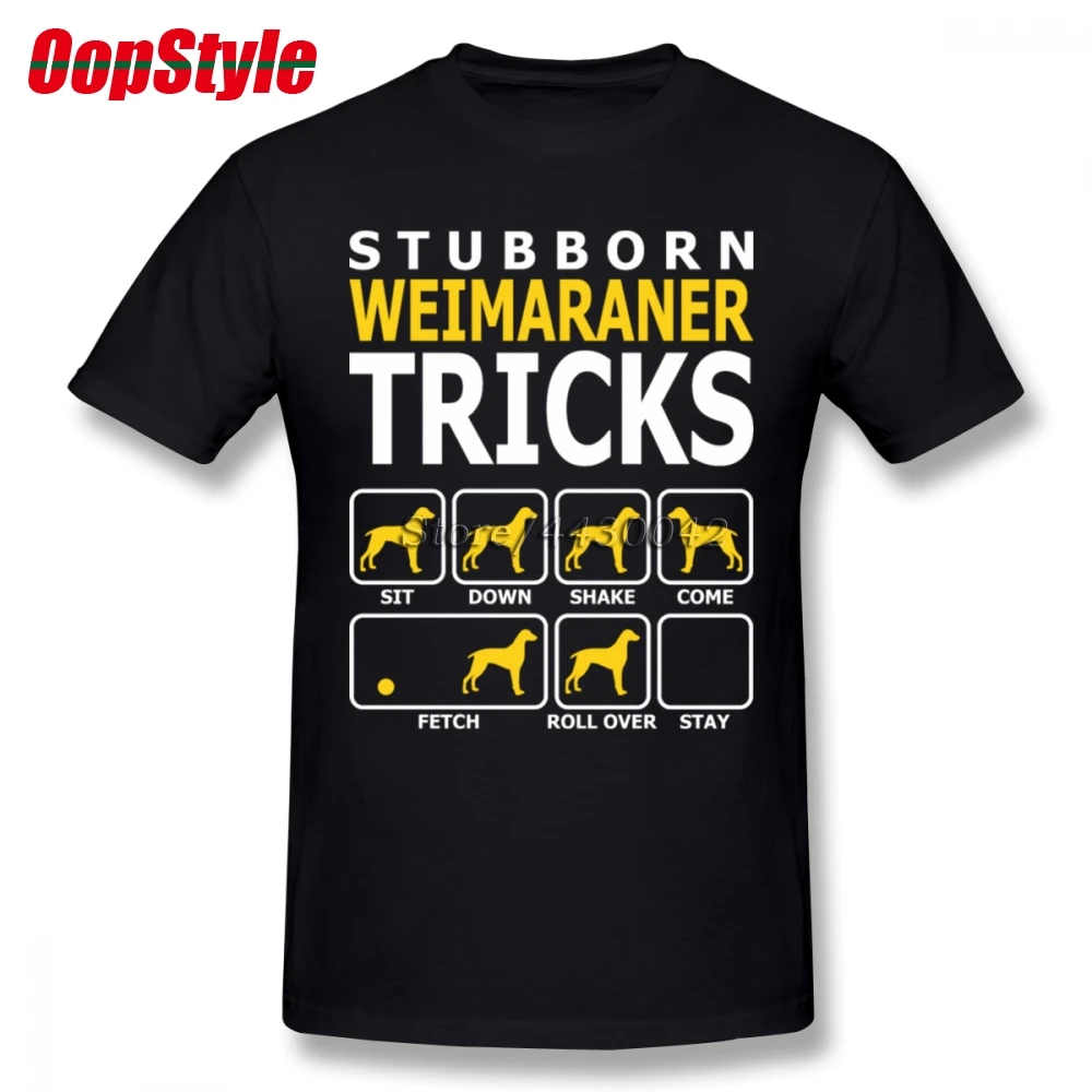 Собака Веймаранер футболка для мужчин Прямая поставка Лето короткий рукав