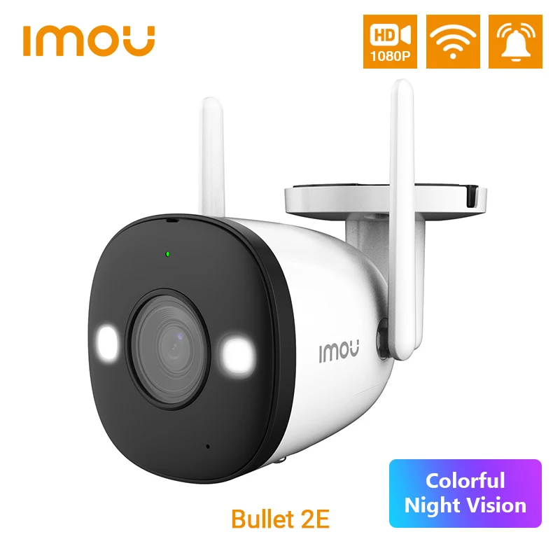 dahua imou full color night vision ip camera ipc f22fp 1080p wifi outdoor ip67 weatherproof home security human detect free global shipping