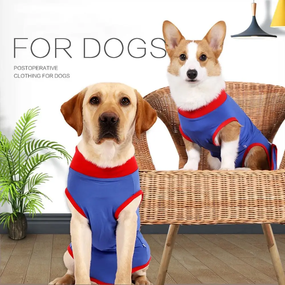 

Pet Dog Care Clothing Sterilization Surgery Restore Anti-licking Sterilization Comfortable Soft Breathable Hoodies