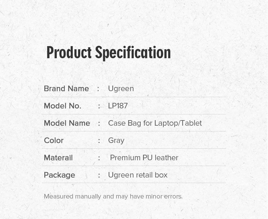 Ugreen сумка для ноутбука, кожаная сумка для ноутбука, чехол для Macbook Air Macbook Pro 13, чехол для ноутбука, чехол для iPad Pro Air Sleeve, чехол