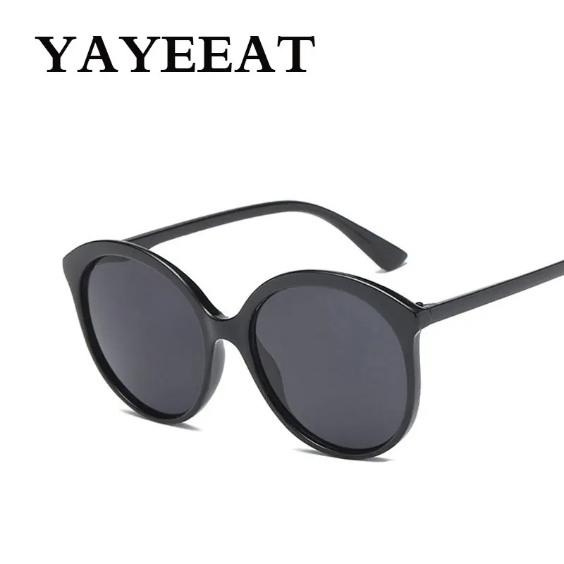 Cheap Brand Oversized Sunglasses Women Round Female Transparent Frame Sun Glasses For Ladies Designer Eyewear | Аксессуары для