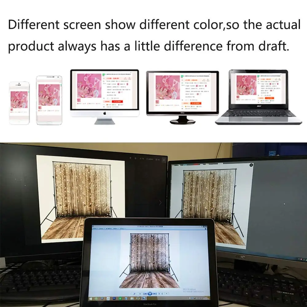 HUAYI красный занавес балерины фотография Фон детский день рождения вечеринка
