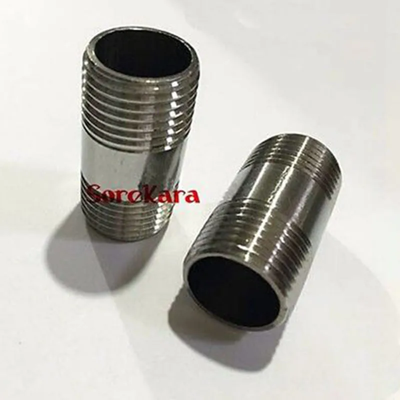Прямой переходник из нержавеющей стали 304 1 1/4 &quotBSP с резьбой|male thread|pipe fittings304 stainless