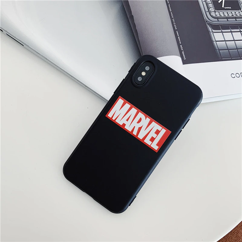4 Для iPhone 11 Pro 7 8 6s Marvel hero Мстители чехол для телефона для iPhone 11 Pro Max X XS 6 6s 7 8 Plus Мягкий силиконовый чехол - Цвет: 4