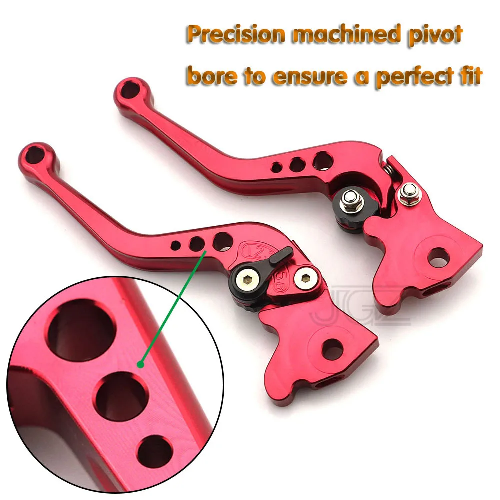 Алюминиевый мотоциклетный регулируемый короткий рычаг сцепления титановый руль