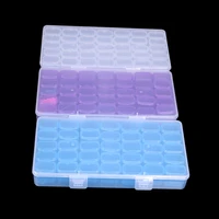 diamond painting storage box with 35 grids portable bead storage container 5d diamond embroidery accessories tools