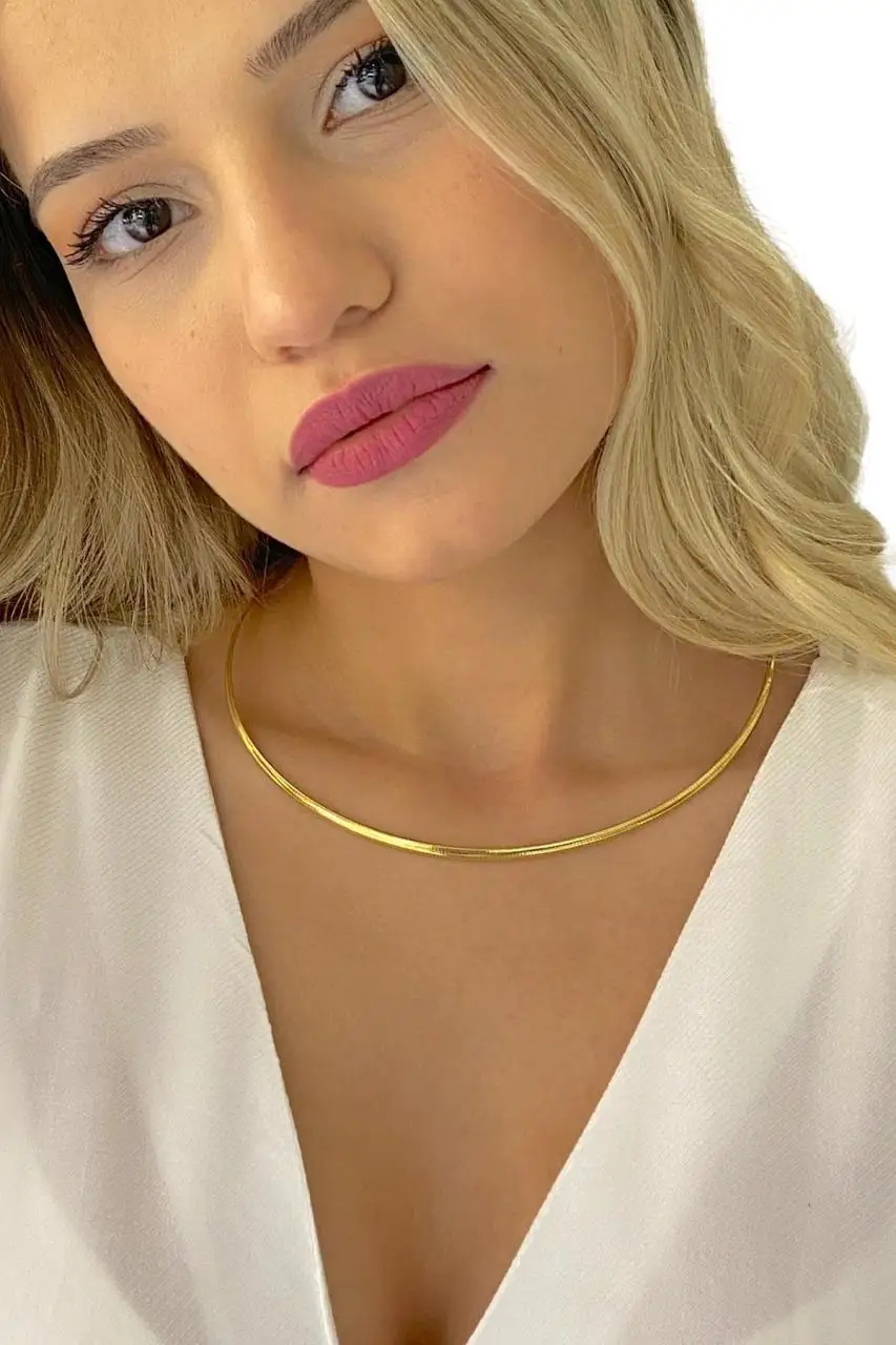 

İtaly Herringbone Chain Top Quality Style 925 Silver Necklace