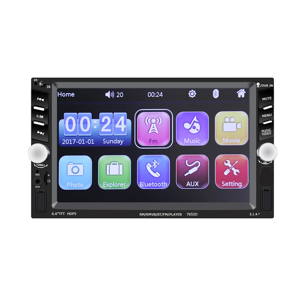 2DIN 6 &quotTFT Автомагнитола 2 din автомагнитола Coche Rcorder с сенсорным экраном