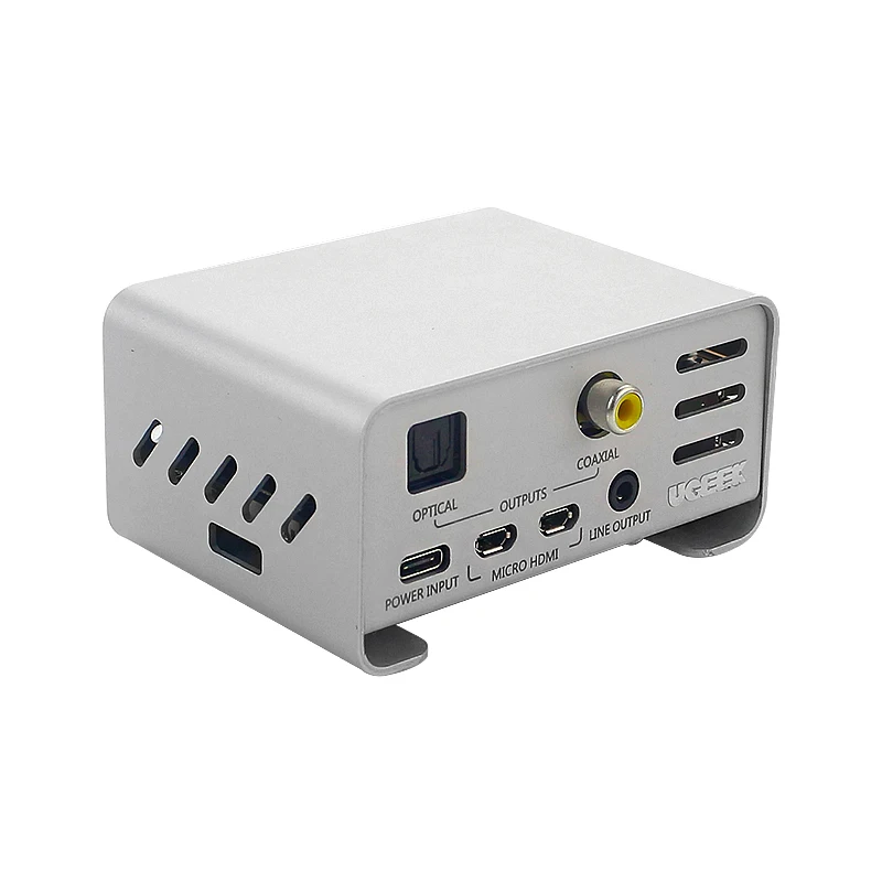 Raspberry Pi 4 AOIDE DIGI PRO цифровая звуковая карта | чехол из алюминиевого сплава металлический корпус для Raspberry Pi 4 Модель B/3B+/3B