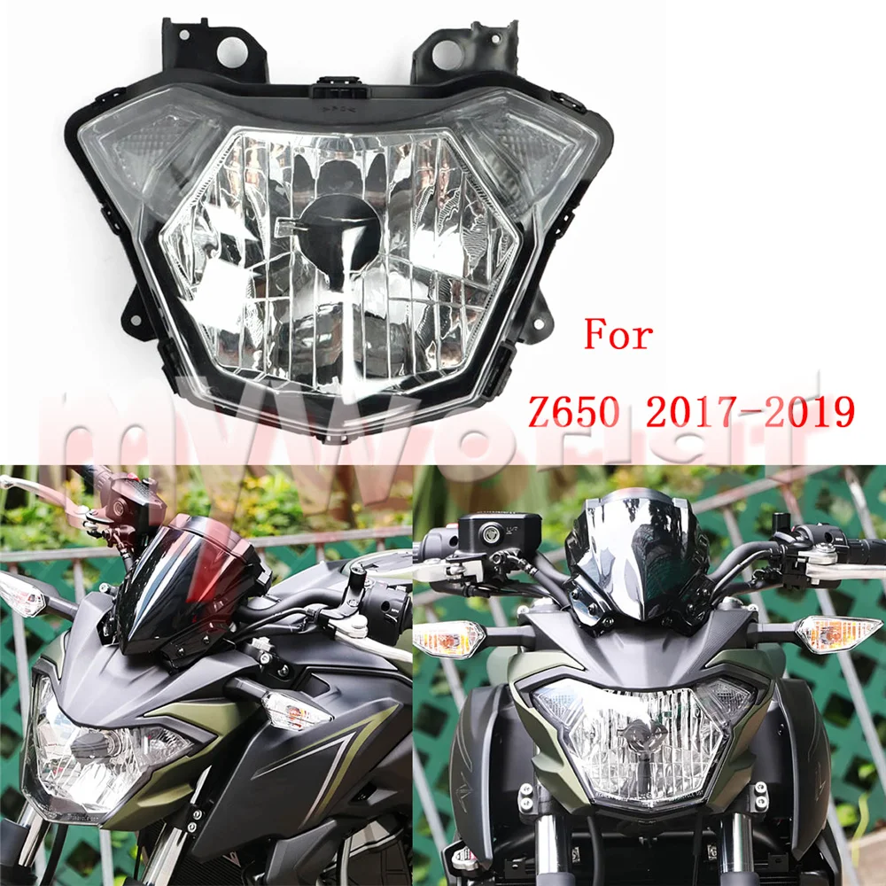 Headlight Assembly Headlamp Light Fit For Kawasaki Z650 2017 - 2019 Z 650 2018 17 18 19